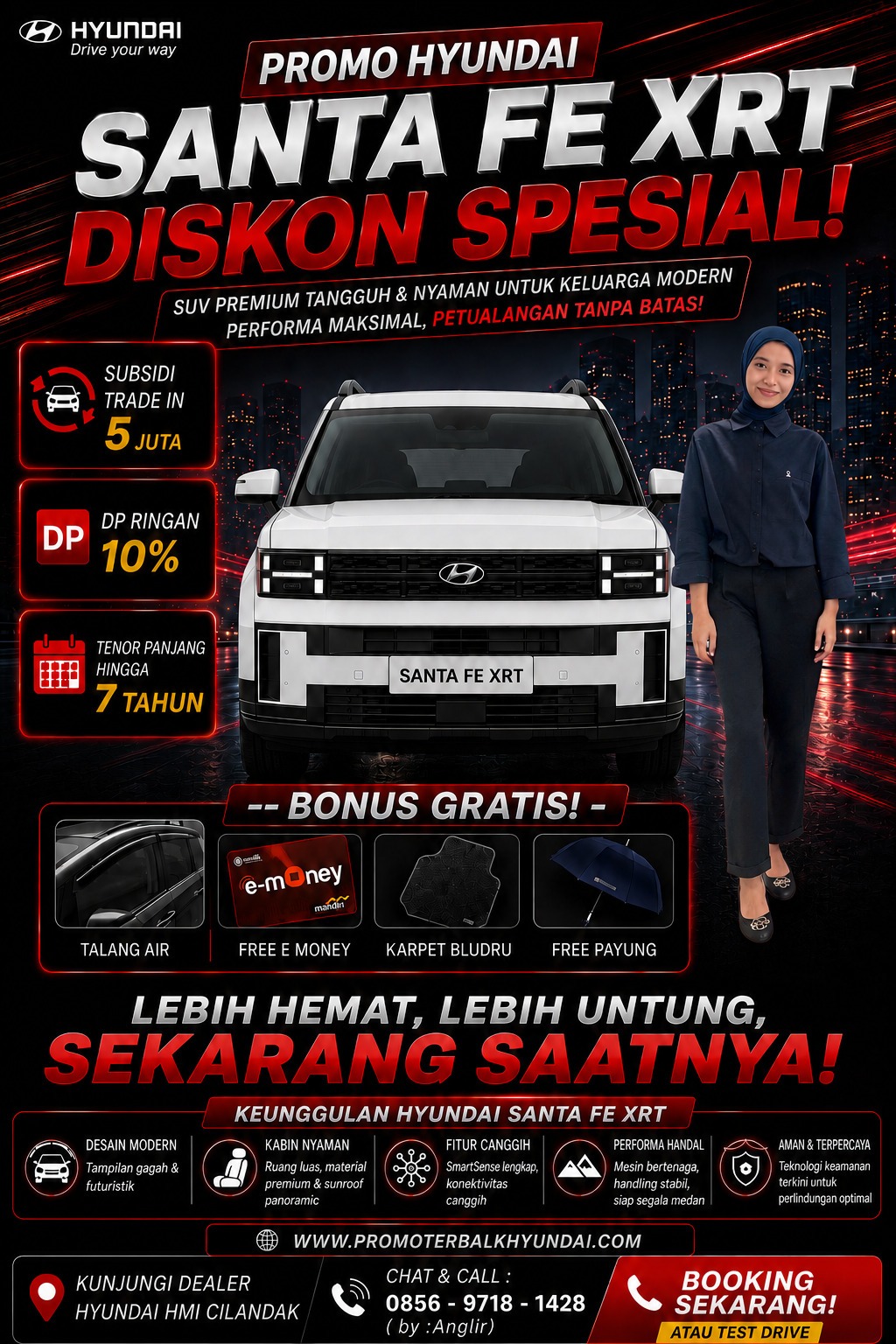 promo hyundai murah 2026 santafe
